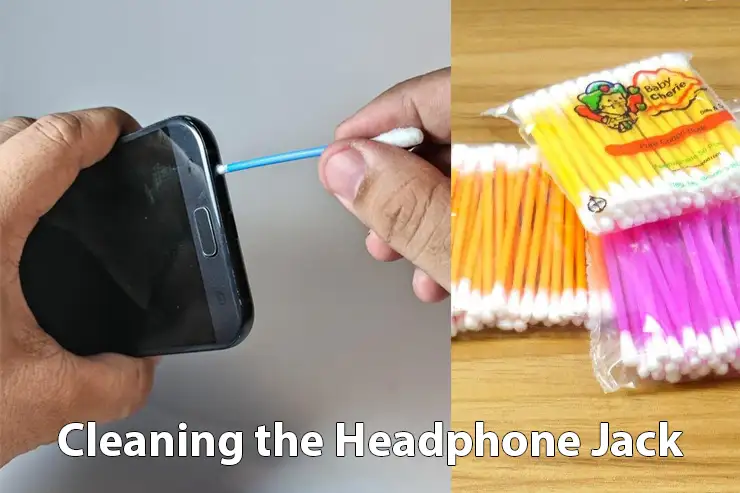 Cleaning the Headphone Jack to fix headphone jack on Android phone